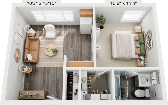 One Bedroom Renovated