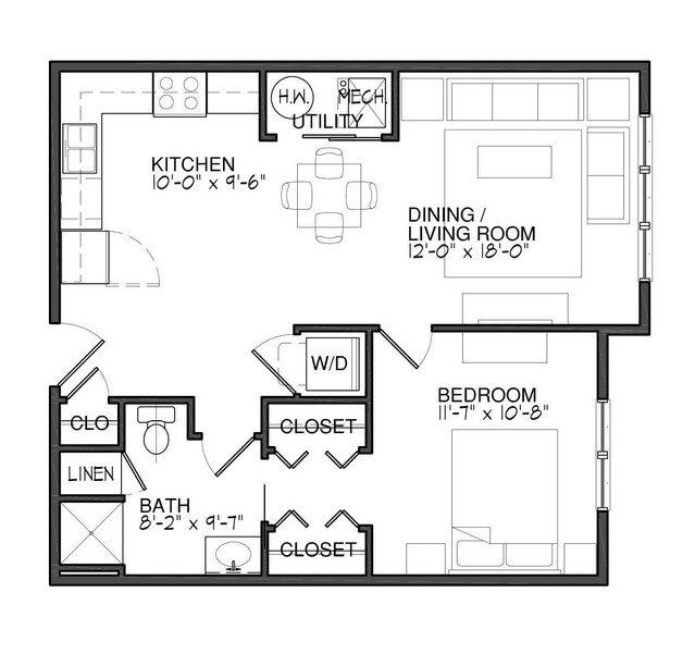 1 Bedroom A4