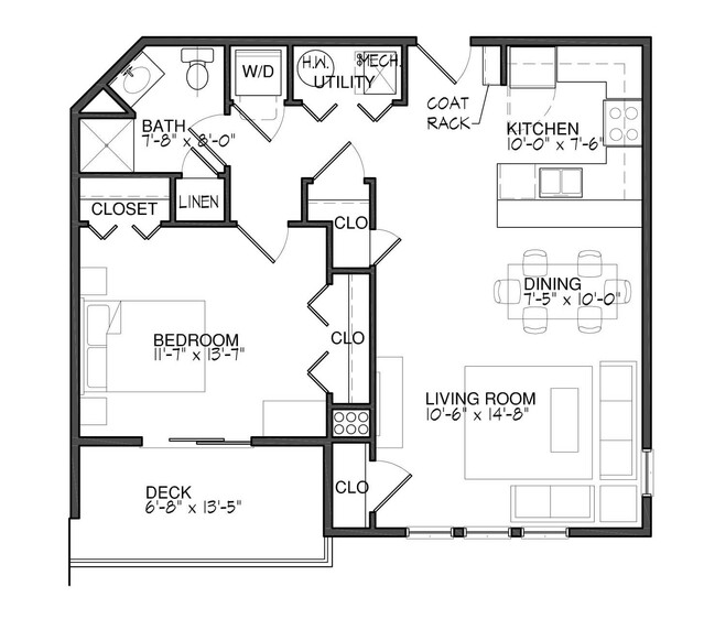 1 Bedroom A6