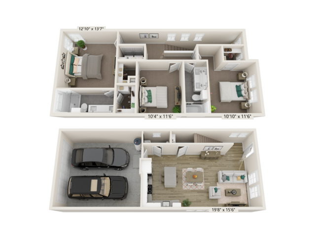 Three Bedroom Farmhouse (C2)