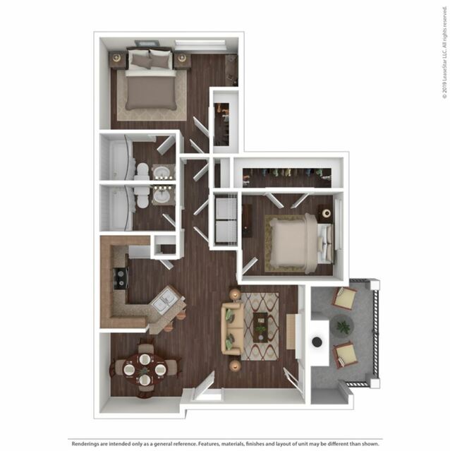 2 Bedroom 2 Bath