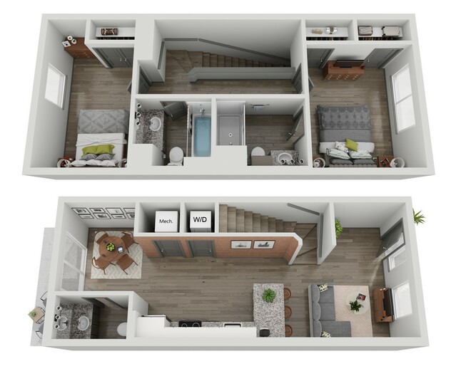 The Nest  | Evolve Townhomes