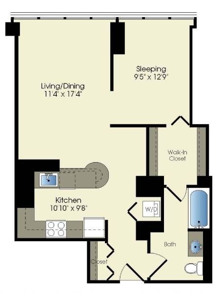 convertible / 1 bath