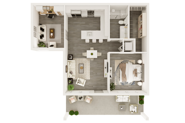 A3 Bungalow w/ Study