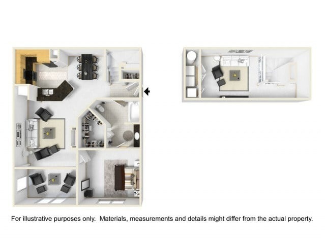 Kensington Loft Solarium - 1 BR / 1BA