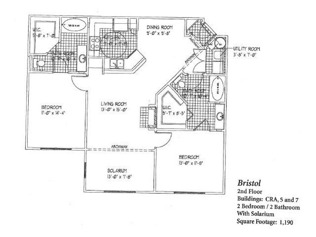 Bristol Solarium - 2 BR / 2BA
