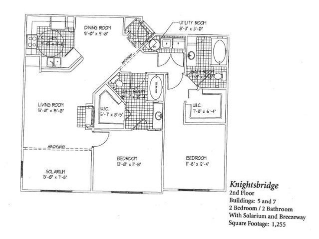 Knightsbridge Solarium - 2 BR / 2BA