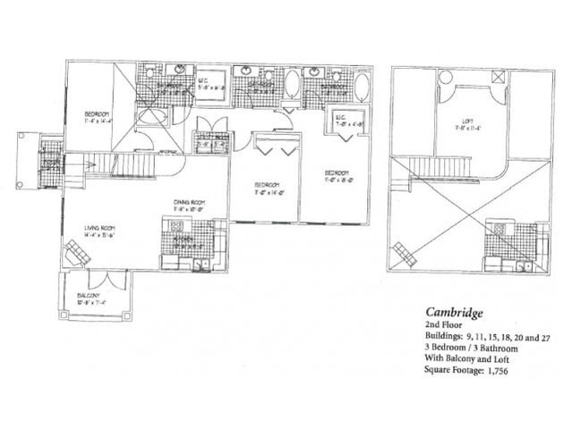 Cambridge Loft Patio - 3 BR / 3BA