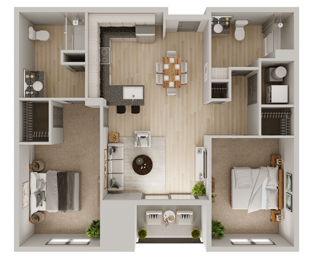 2 Bedroom