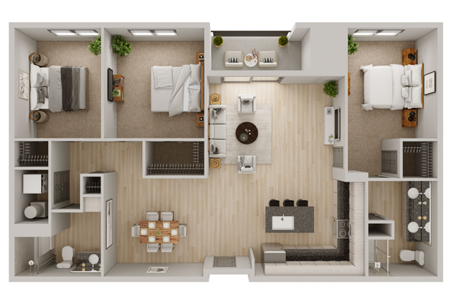 3 Bedroom