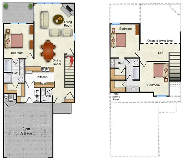 The Silver Leaf Townhome