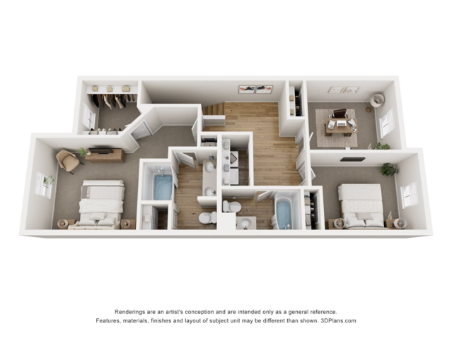 Chayce 2 Bed w/ Office