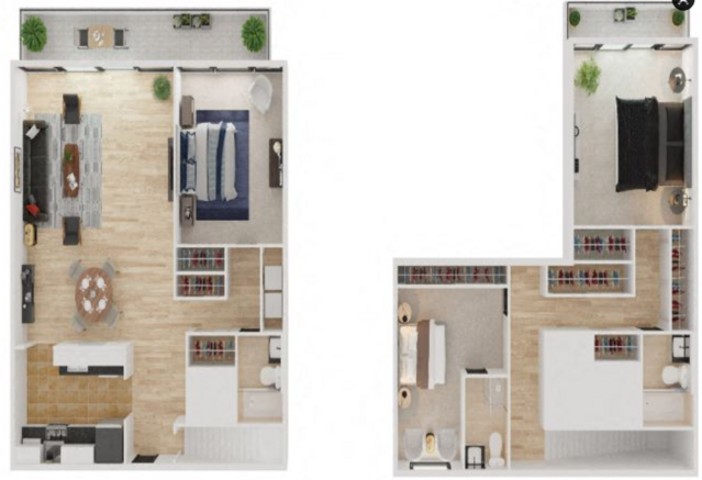 3 Bed 3 Bath Townhome