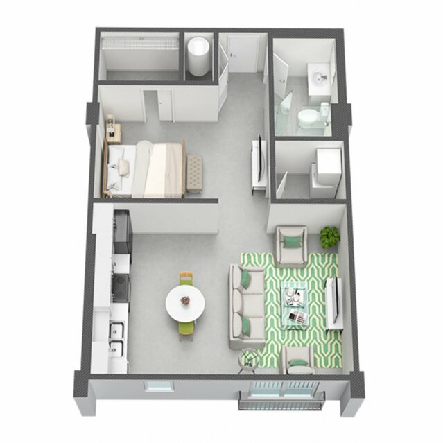 Quartzite-Stone Lofts