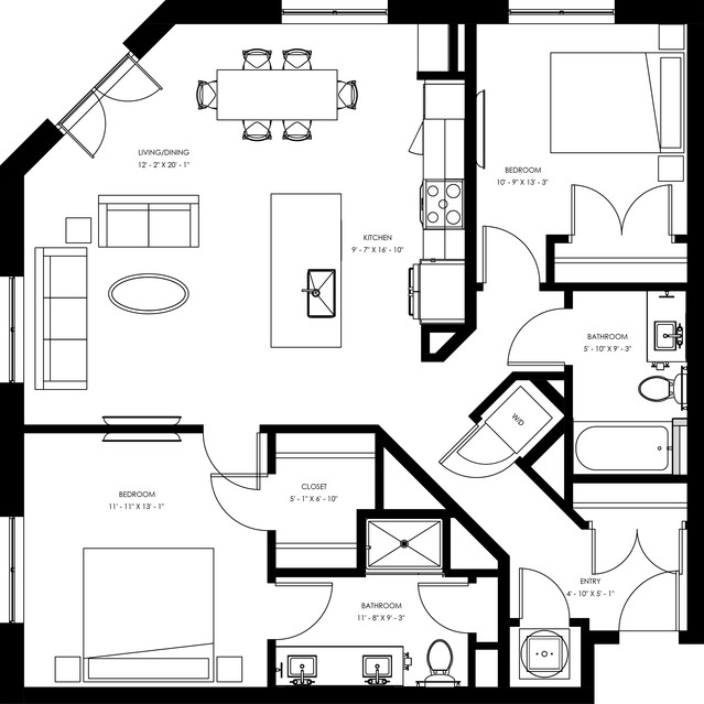 B4 - Two Bedroom