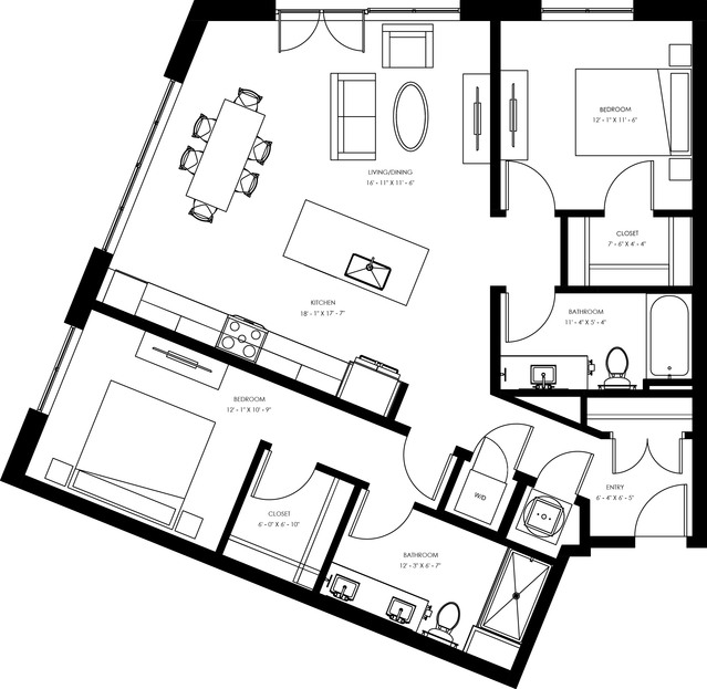 B5 - Two Bedroom