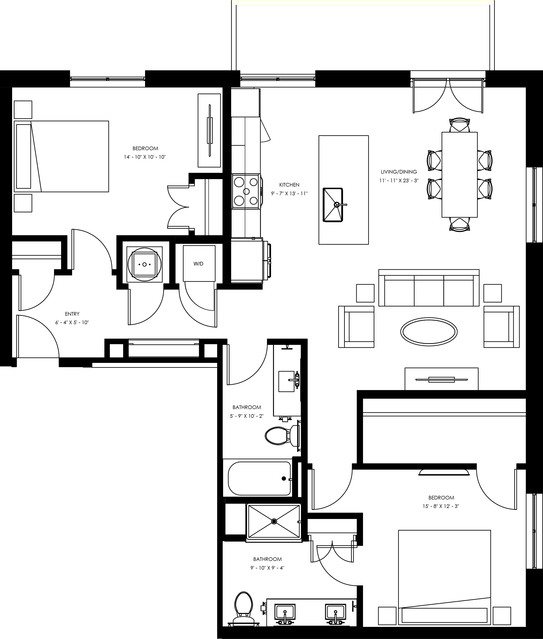 B6 - Two Bedroom