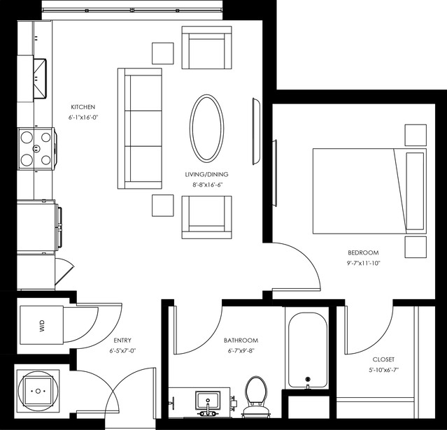 J2 Junior One Bedroom