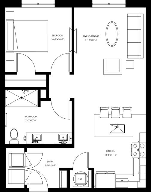 A2 One Bedroom