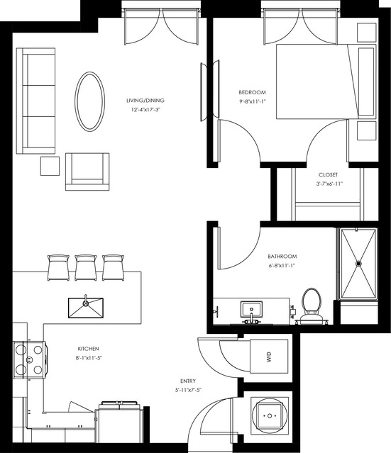 A3 One Bedroom