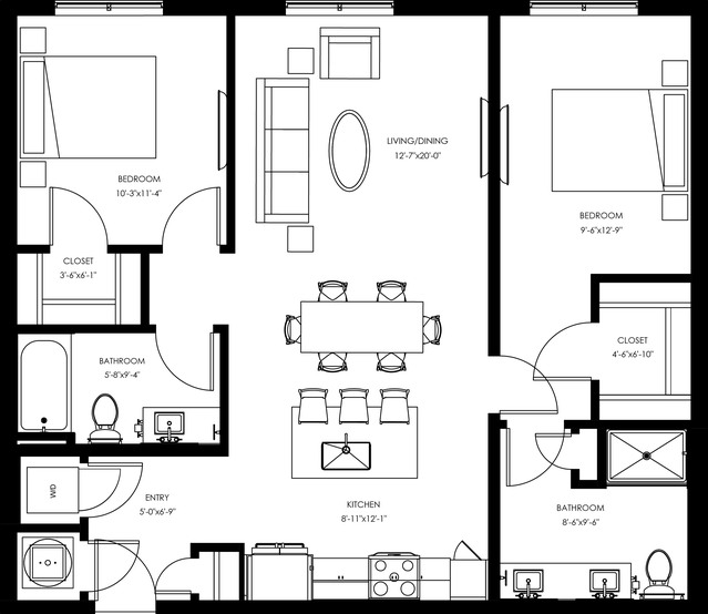 B1 Two Bedroom