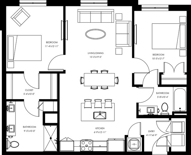 B2 Two Bedroom