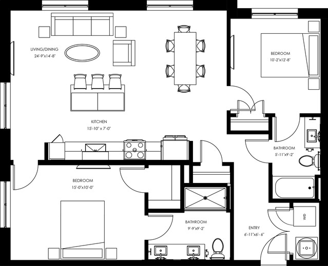 B3 Two Bedroom