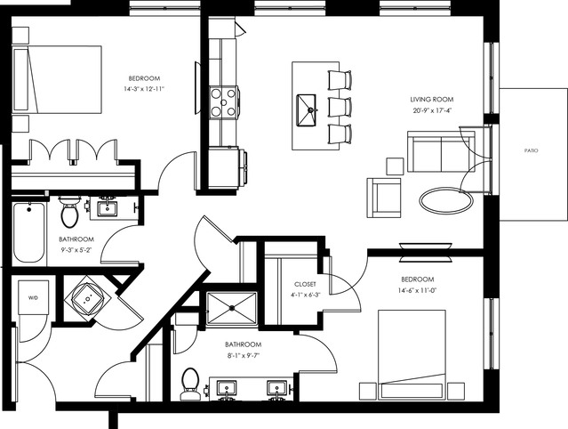 B9 Two Bedroom