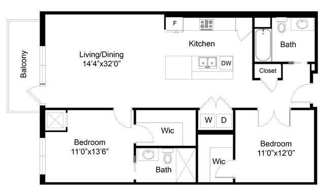 Unit 301 - Northwest View