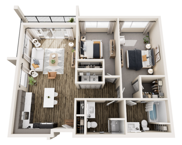 Two Bedroom B2