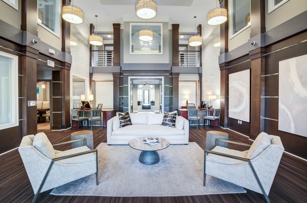 Lobby at Pavilion at Lake Eve
