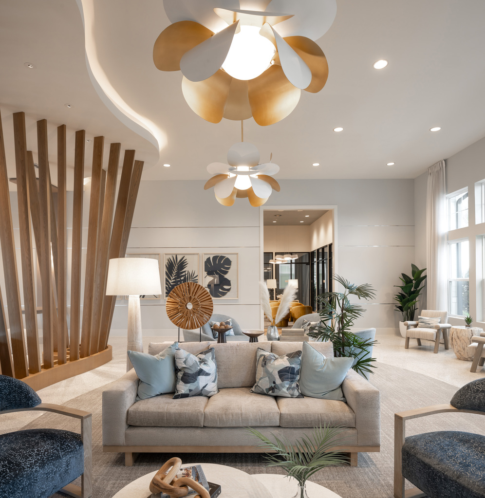 Lobby at Aventon Meadows