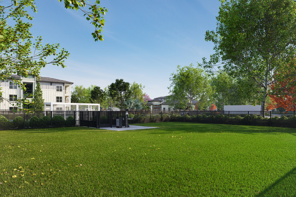Dog park at Preserve At West Carroll