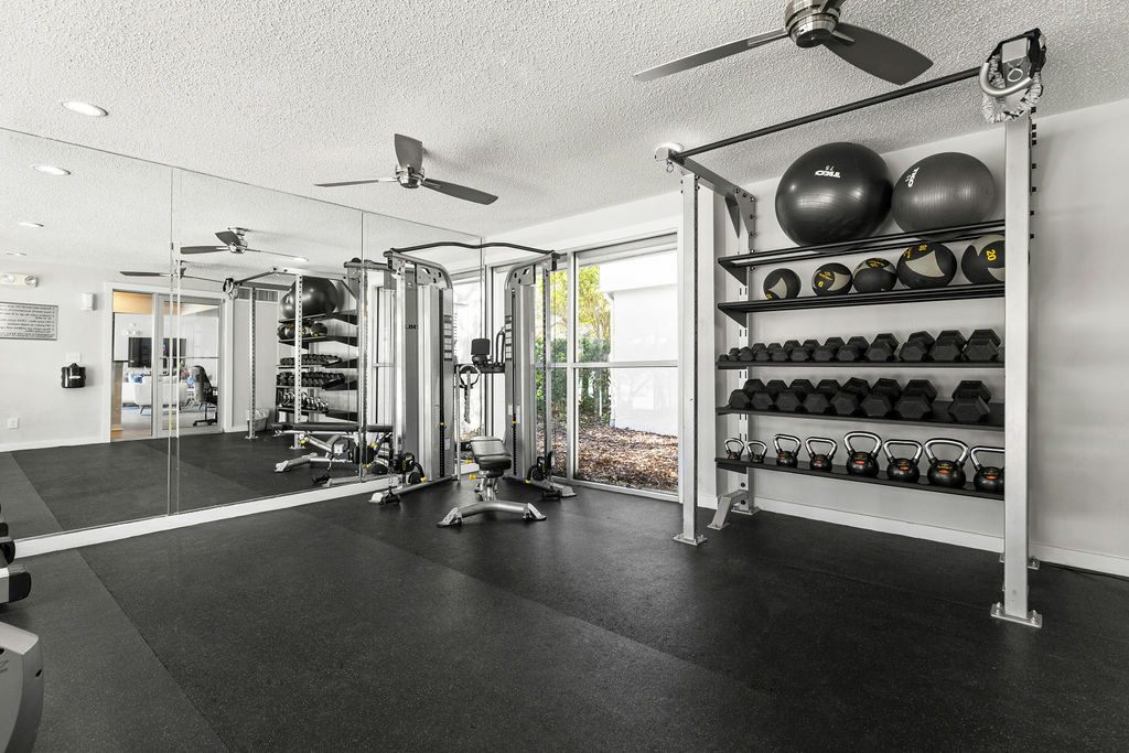 Gym at The Pointe at (1 of 4)