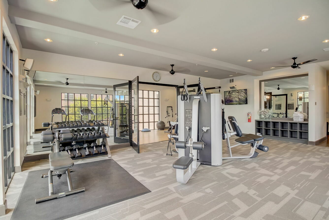 Gym at Loft + Row (1 of 5)