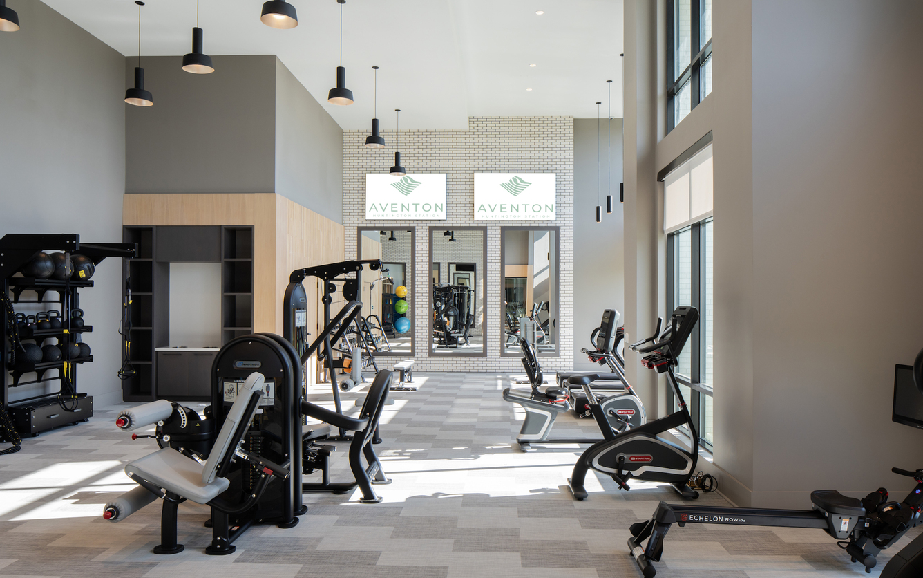Gym at Aspire Huntington Station (2 of 3)