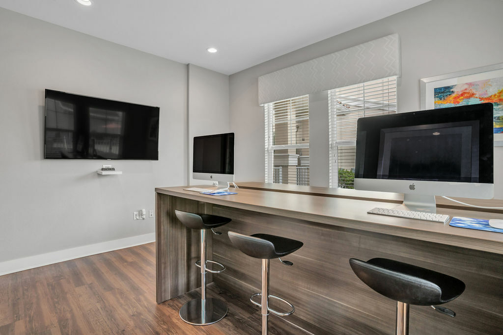 Work space at Courtyards at