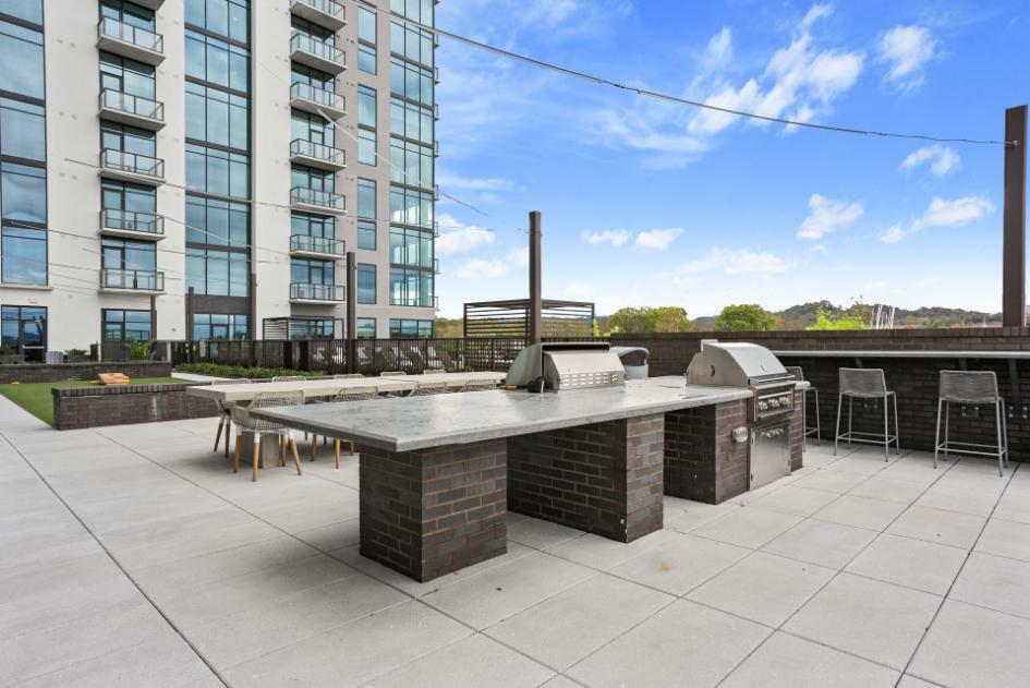 Grill area at Rosette Green Hills