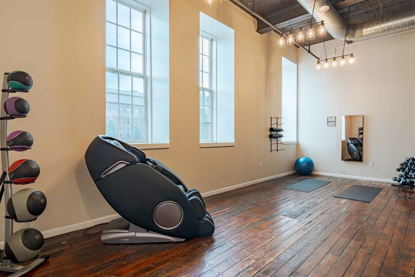 Gym at The Lofts at Harmony Mills (3 of 5)